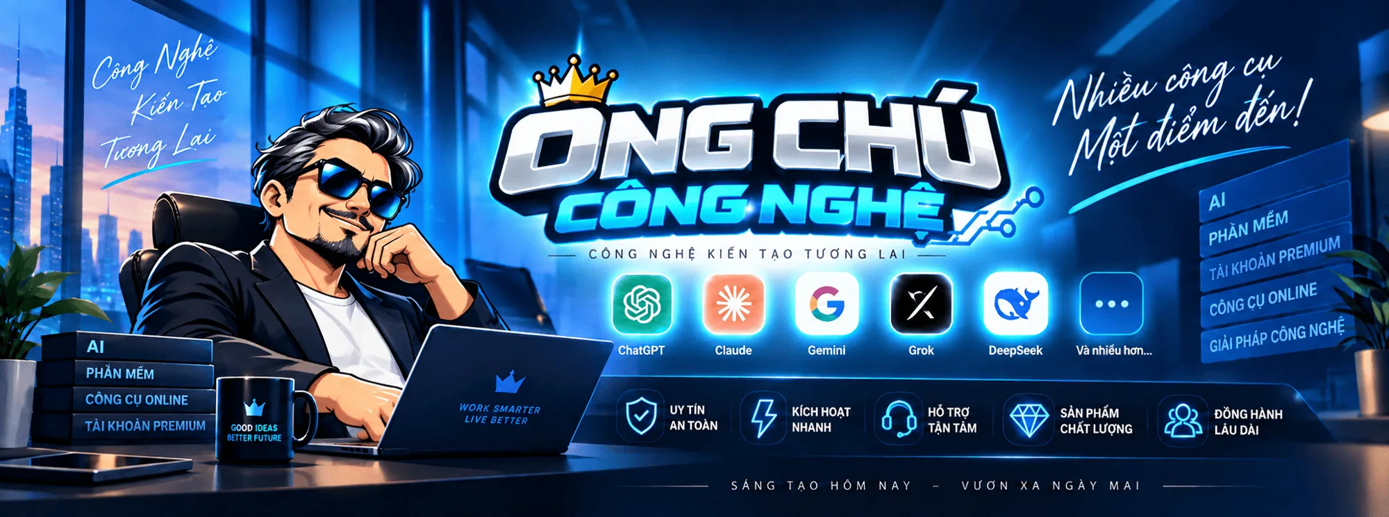 Ông Chú Công Nghệ – Nhiều công cụ, một điểm đến